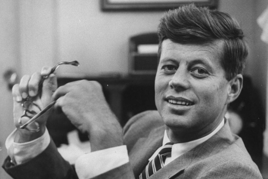 Sen. of Massachusetts John F. Kennedy. (Photo by Verner Reed/The LIFE Images Collection/Getty Images)