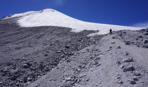 El Pico de Orizaba está a 5670 metros sobre el nivel del mar.