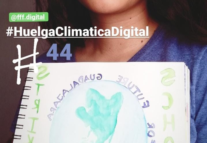 La huelga digital número 44 de Fridays for Future Guadalajara