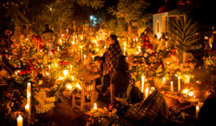 Dia de muertos en Michoacan