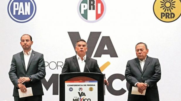 el pri, el pan y el prd