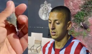 Piojo Alvarado avienta petardo a prensa en conferencia de Chivas