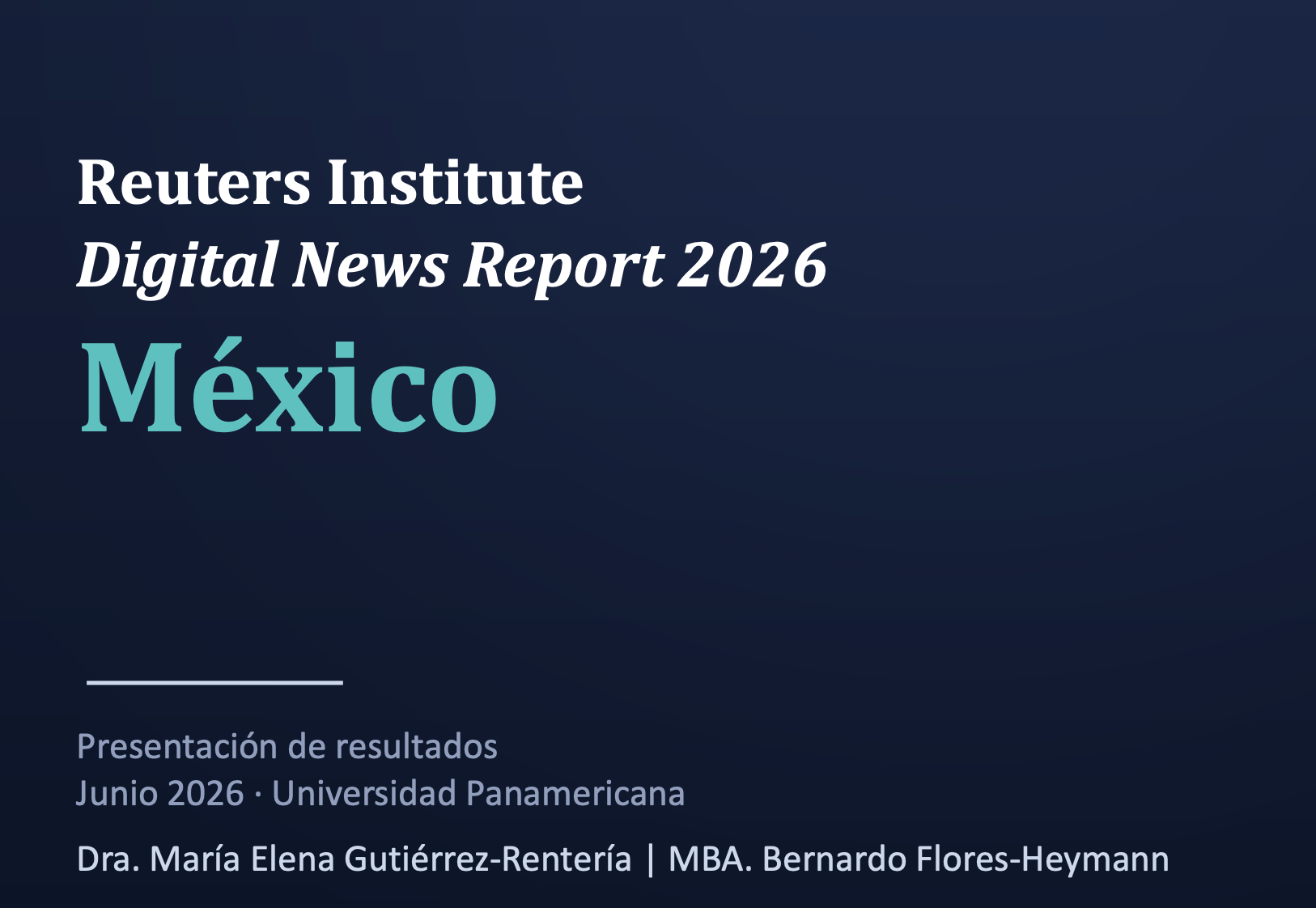 ¿Cómo se informan los mexicanos? Lo que dice el Digital News Report México 2026